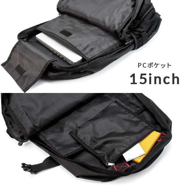 最大42% 3/3限定 グランドストーン リュック 42L 大容量 軽量 黒 女子 男子 中学生 高校生 修学旅行 通学 A4 B4 カラビナポーチ付属 GRANDSTONE GSA812 | GRAND STONE | 08