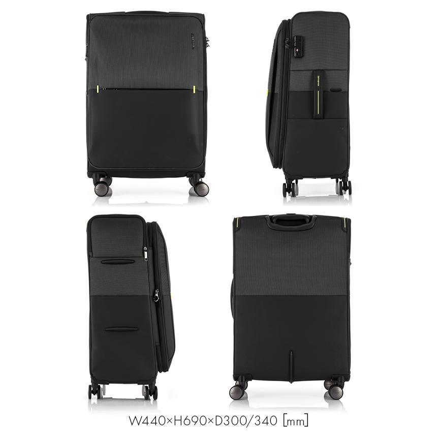 人気の サムソナイト スーツケース Lサイズ 81L/89L 大型 大容量 軽量 拡張機能 ソフトキャリー ブランド ストラリウム Samsonite STRARIUM tppr