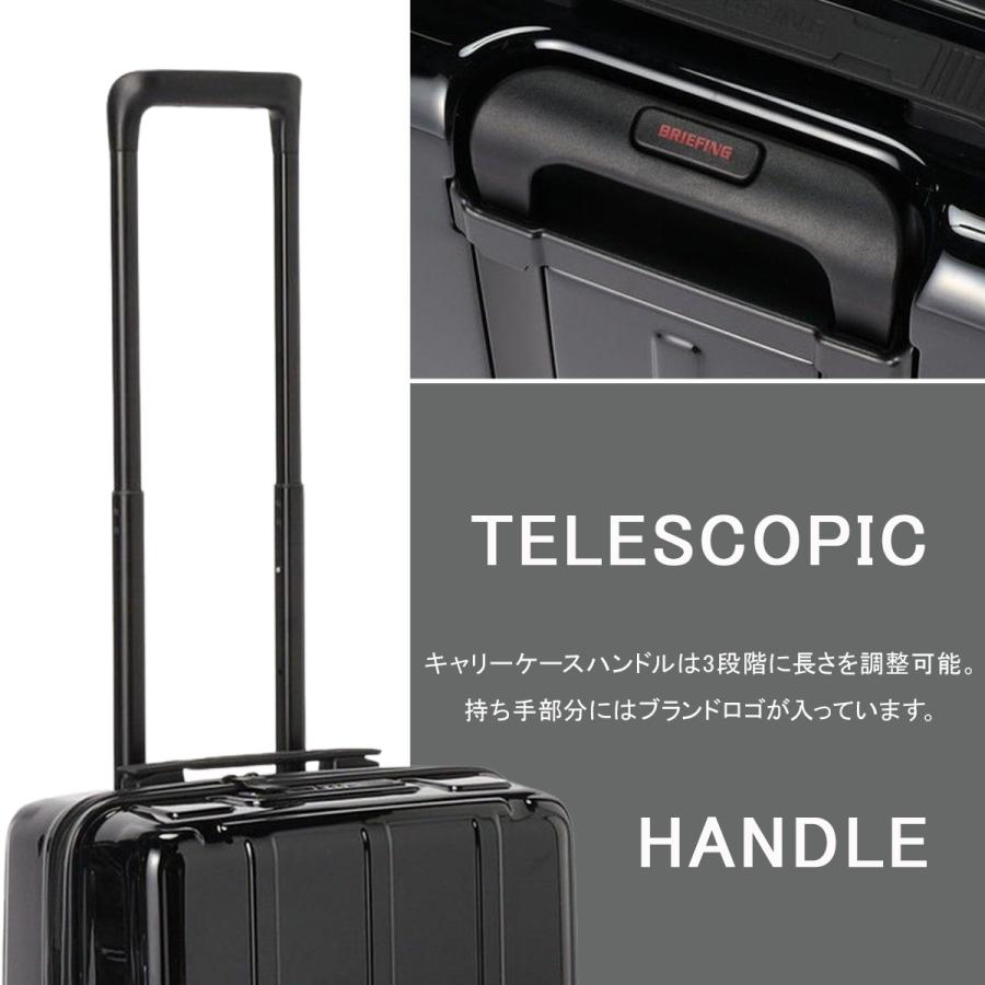 ブリーフィング スーツケース 機内持ち込み Sサイズ 37L ストッパー BRIEFING BRA241C72 在庫限り | BRIEFING | 11