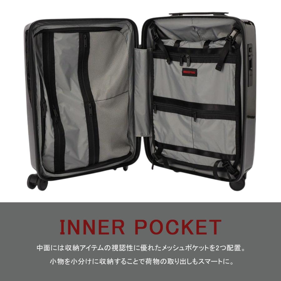 ブリーフィング スーツケース 機内持ち込み Sサイズ 37L ストッパー BRIEFING BRA241C72 在庫限り | BRIEFING | 12