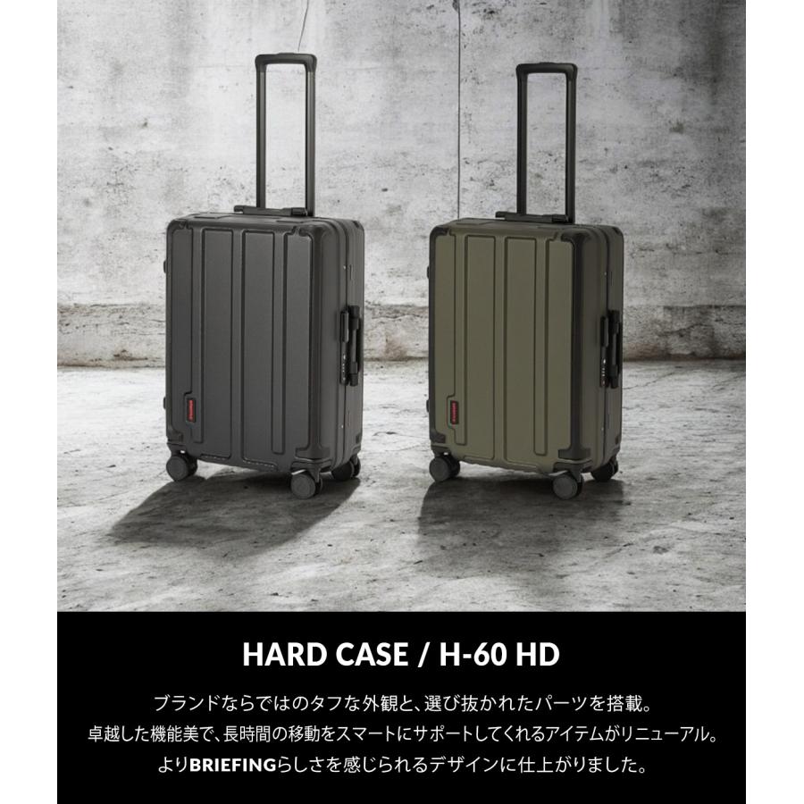 BRIEFING キャリーケース グレー　機内持ち込みサイズ BRIEFING（ブリーフィング） スーツケース キャリーケース Mサイズ
