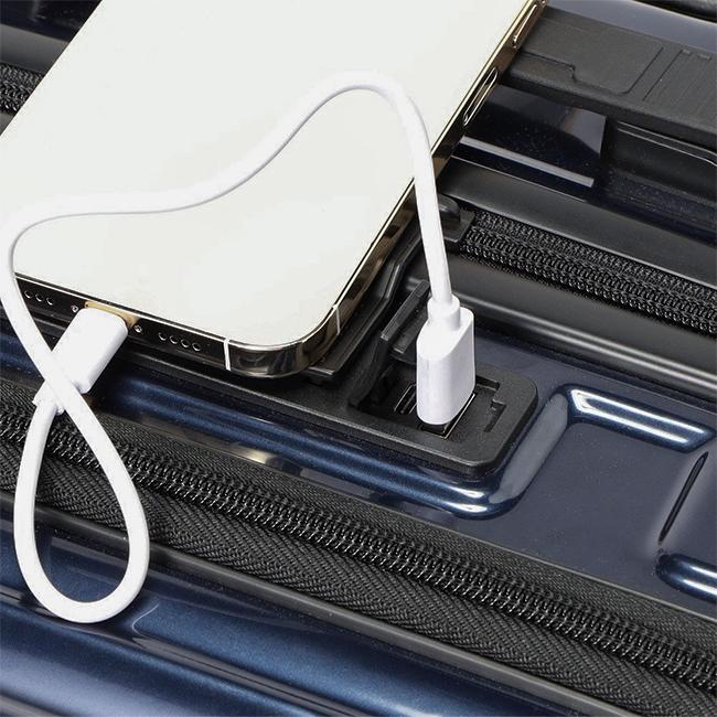 ブリーフィング スーツケース Mサイズ 60L 軽量 中型 フロントオープン 静音キャスター ストッパー USB BRIEFING H-60F BRA231C91 在庫限り | BRIEFING | 16