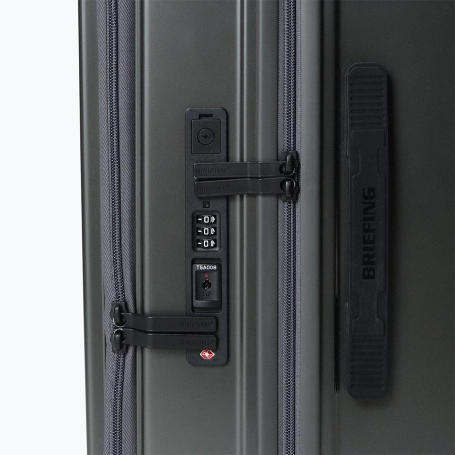 最大50% 9/8限定 ブリーフィング スーツケース Mサイズ 60L 横開き フロントオープン USBポート BRIEFING H-60T SD BRA253C26 | BRIEFING | 10