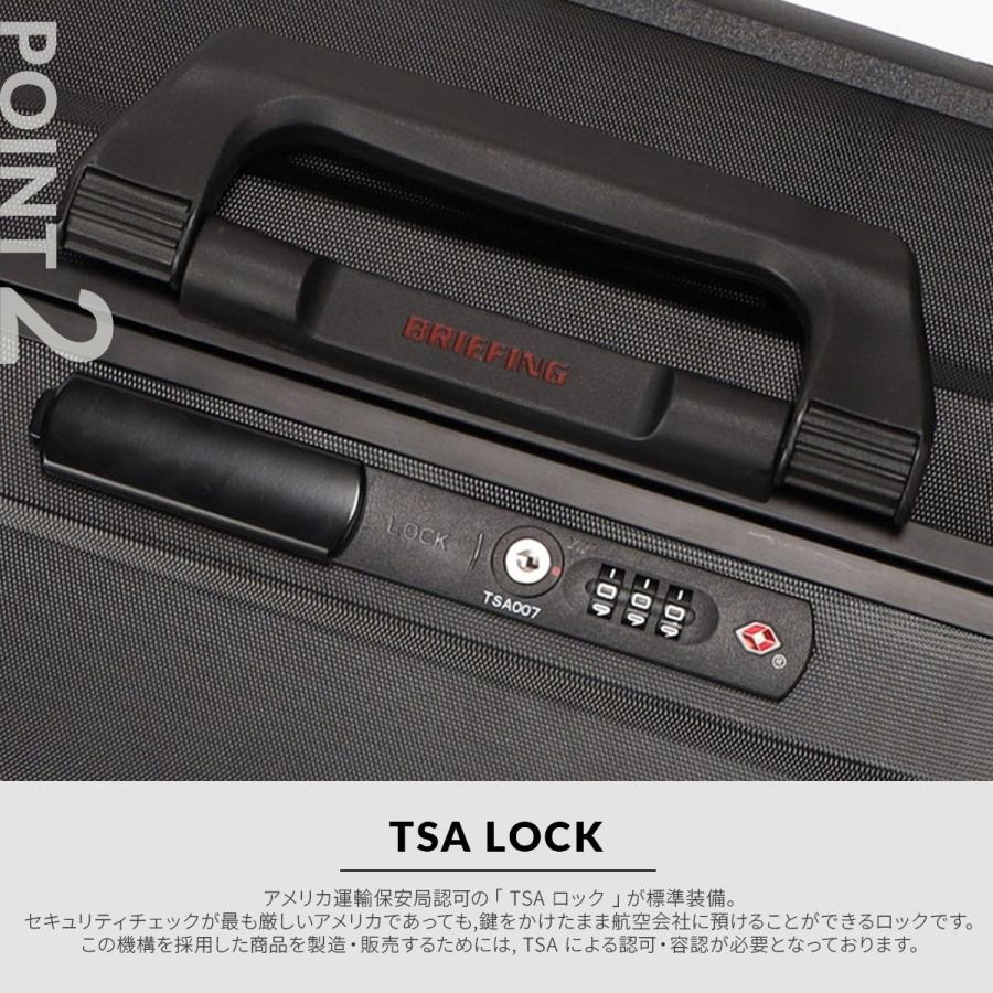 最大50% 9/17限定 ブリーフィング HDシリーズ スーツケース Lサイズ 98L 158cm以内 受託無料 フレームタイプ BRIEFING HD BRA251C08 | BRIEFING | 09