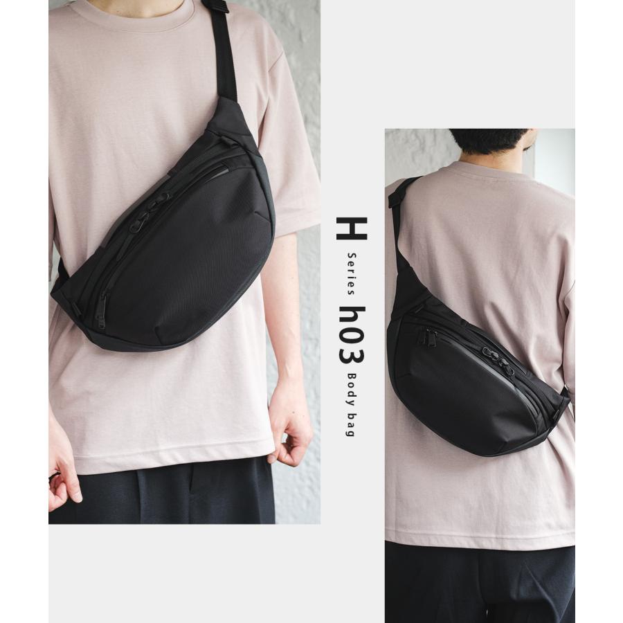 最大51% 3/8限定 アンインセイン Hシリーズ ボディバッグ ワンショルダーバッグ スリングバッグ メンズ ブランド 斜めがけバッグ ANINSANE H SERIES H03 | ブランド登録なし | 04