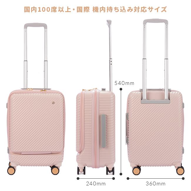 再値下げ　エースハントアワーズ HaNT エース ハント アワーズ スーツケース Mサイズ 47L