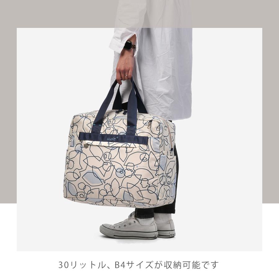 HaNT 最大47% 11/30まで エース ハント ボストンバッグ パッカブル