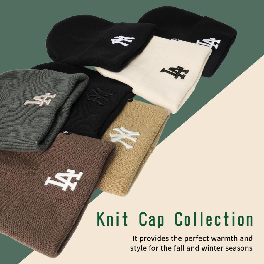 最大42% 1/19限定 フォーティーセブン 47 カフニット ニット帽 メンズ レディース ドジャース ヤンキース MLB | 47 | 08