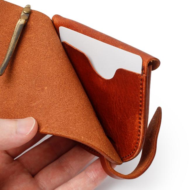 最大51% 2/11限定 Haru ハル 二つ折り財布 メンズ レディース ブランド イタリアンレザー 本革 日本製 真鍮 ミニ財布 コンパクト HC-502 | ブランド登録なし | 09