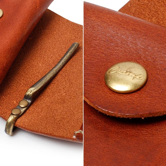 最大51% 2/11限定 Haru ハル 二つ折り財布 メンズ レディース ブランド イタリアンレザー 本革 日本製 真鍮 ミニ財布 コンパクト HC-502 | ブランド登録なし | 10