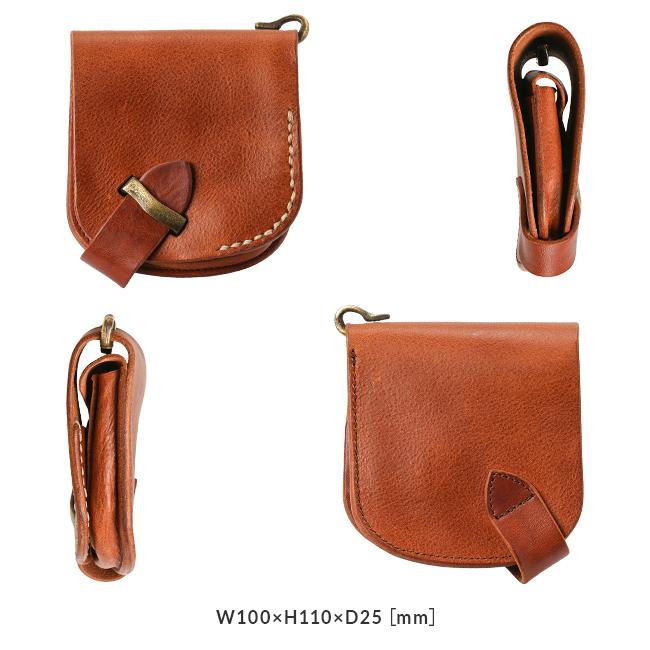 最大51% 2/11限定 Haru ハル 二つ折り財布 メンズ レディース ブランド イタリアンレザー 本革 日本製 真鍮 ミニ財布 コンパクト HC-502 | ブランド登録なし | 04