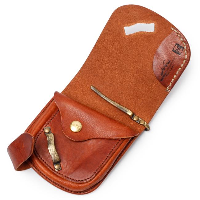 最大51% 2/11限定 Haru ハル 二つ折り財布 メンズ レディース ブランド イタリアンレザー 本革 日本製 真鍮 ミニ財布 コンパクト HC-502 | ブランド登録なし | 06