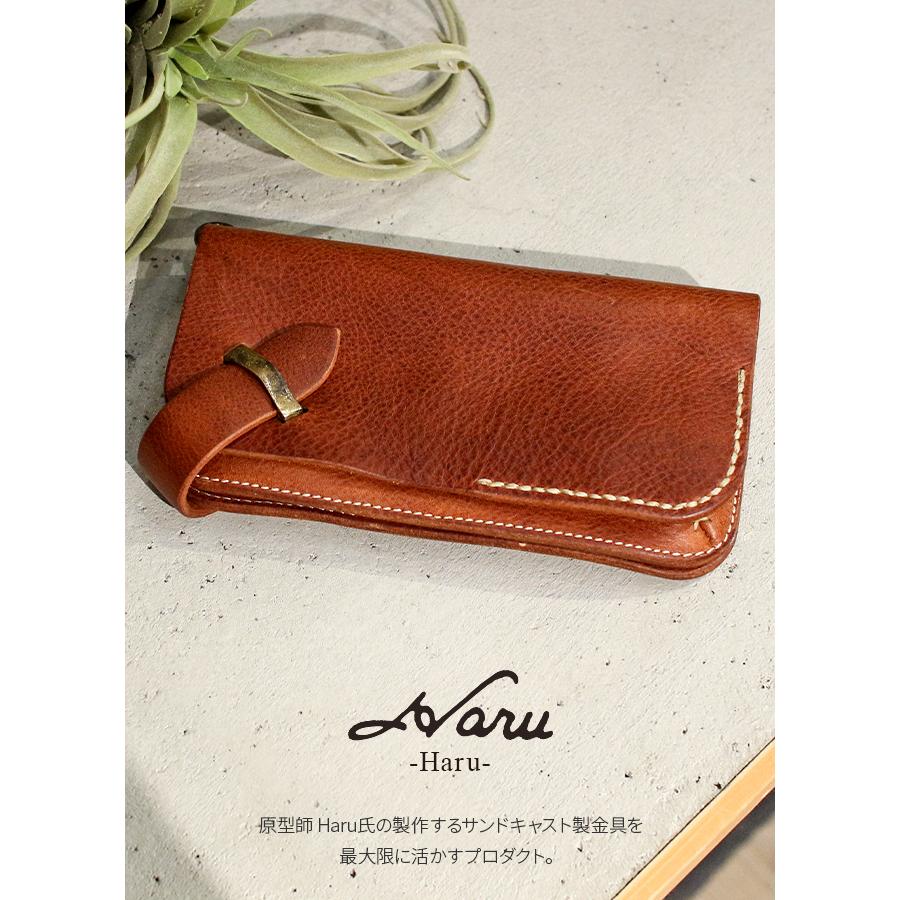 最大50% 9/17限定 Haru ハル 長財布 メンズ レディース ブランド イタリアンレザー 本革 大容量 日本製 真鍮 ロングウォレット HC-522 | ブランド登録なし | 02