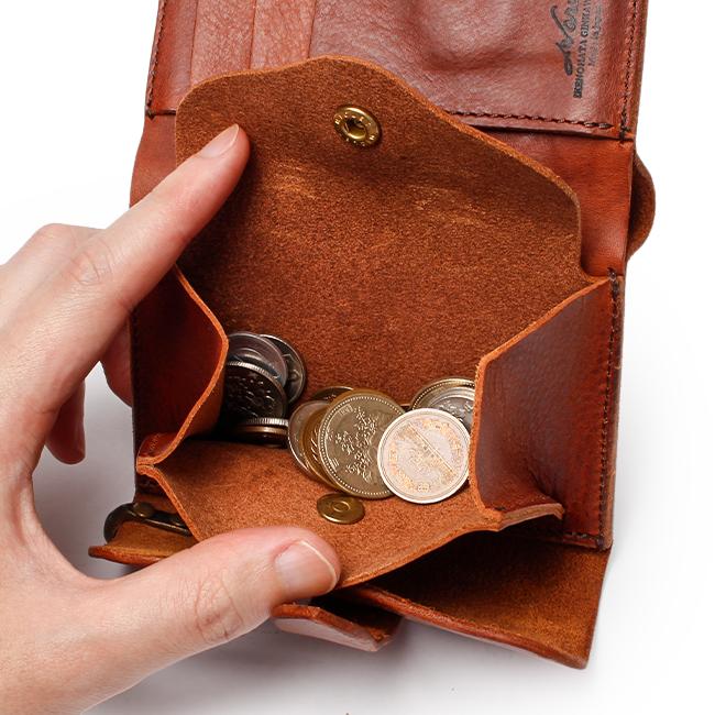 最大51% 1/4限定 Haru ハル 二つ折り財布 ミドル財布 メンズ