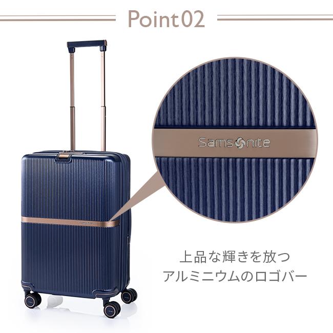 最大42% 9/15限定 サムソナイト スーツケース Mサイズ 53L/60L 軽量 拡張 中型 静音キャスター キャリーケース Samsonite Minter  SPINNER61 HH5-006 | Samsonite | 11