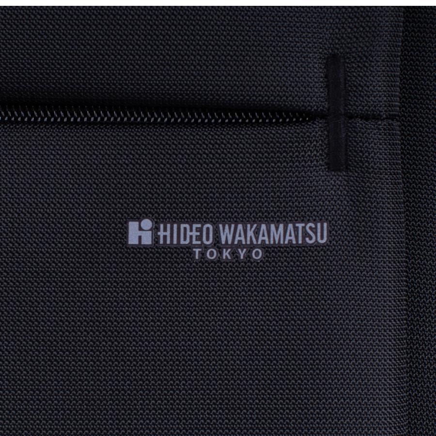 HIDEO WAKAMATSU 2way ソフトキャリーバッグ 黒 S HIDEO WAKAMATSU ヒデオ ワカマツ スーツケース Mサイズ 50/55L