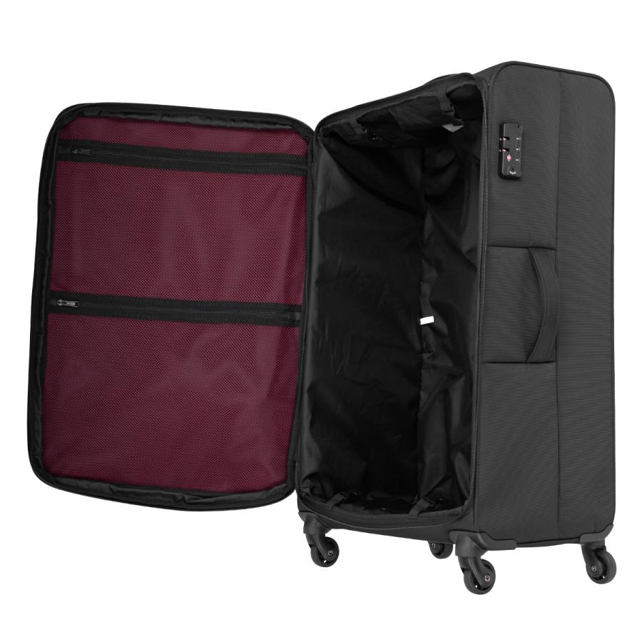 最大41% 9/17限定 ヒデオワカマツ スーツケース ソフトキャリーケース Lサイズ XL 82/90L 拡張 大容量 軽量 撥水 HIDEO WAKAMATSU 85-7672 | HIDEO WAKAMATSU | 10
