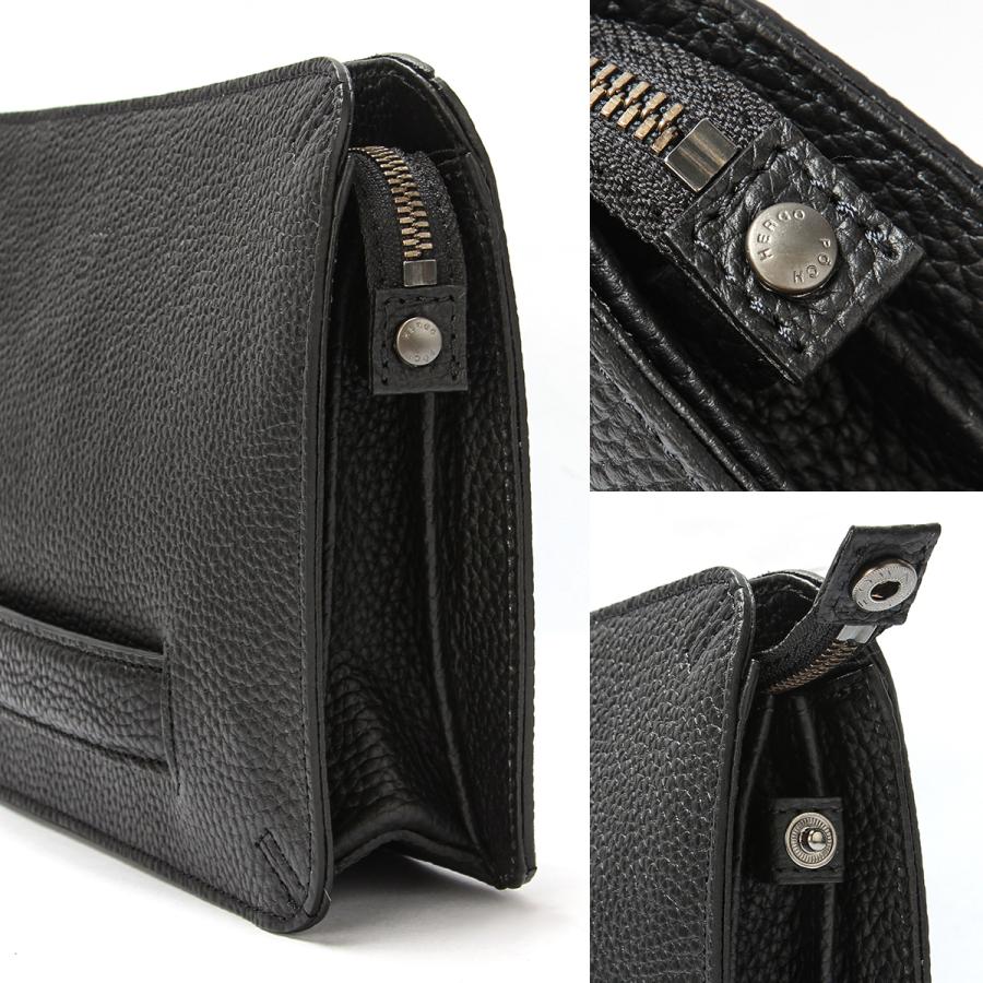 最大47% 11/30まで エルゴポック クラッチバッグ メンズ ブランド 軽量 日本製 本革 エンボスレザー 2WAY ショルダーバッグ セカンドバッグ HERGOPOCH HM-CSS | HERGOPOCH | 13