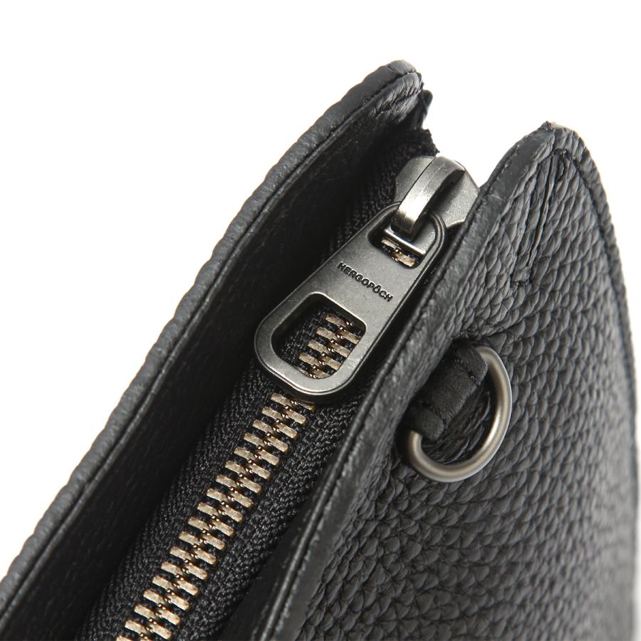 最大42% 1/18限定 エルゴポック クラッチバッグ メンズ ブランド 軽量 日本製 本革 エンボスレザー 2WAY ショルダーバッグ セカンドバッグ HERGOPOCH HM-CSS | HERGOPOCH | 15