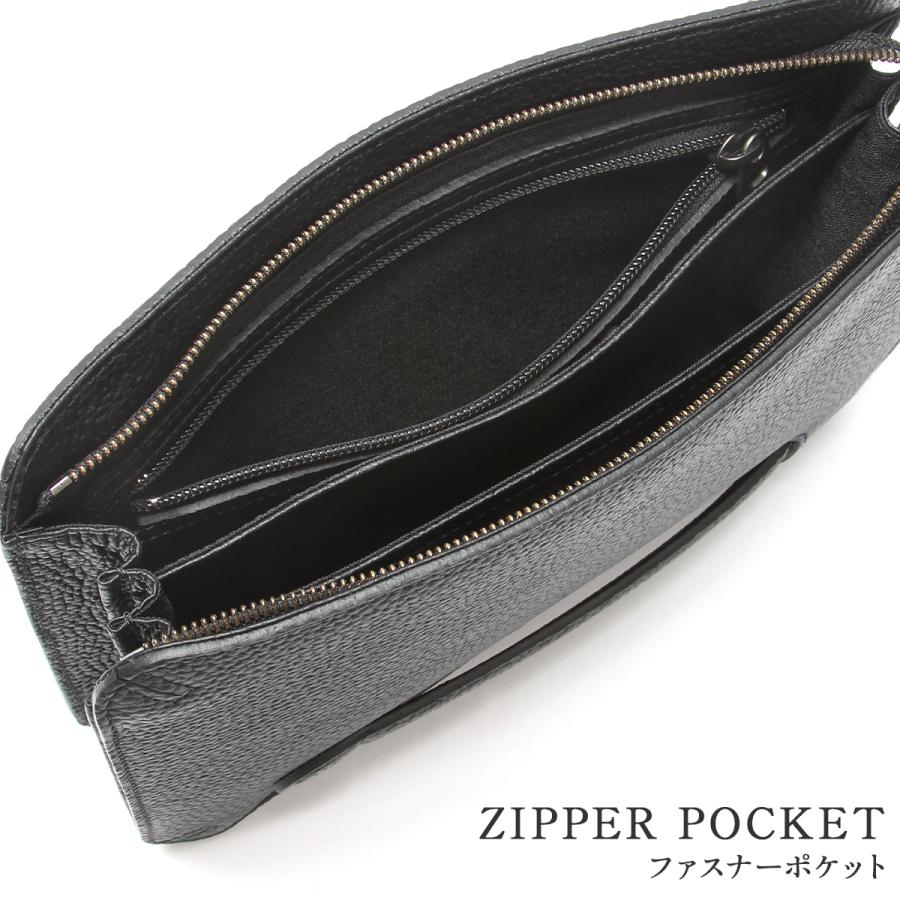 最大47% 11/30まで エルゴポック クラッチバッグ メンズ ブランド 軽量 日本製 本革 エンボスレザー 2WAY ショルダーバッグ セカンドバッグ HERGOPOCH HM-CSS | HERGOPOCH | 11