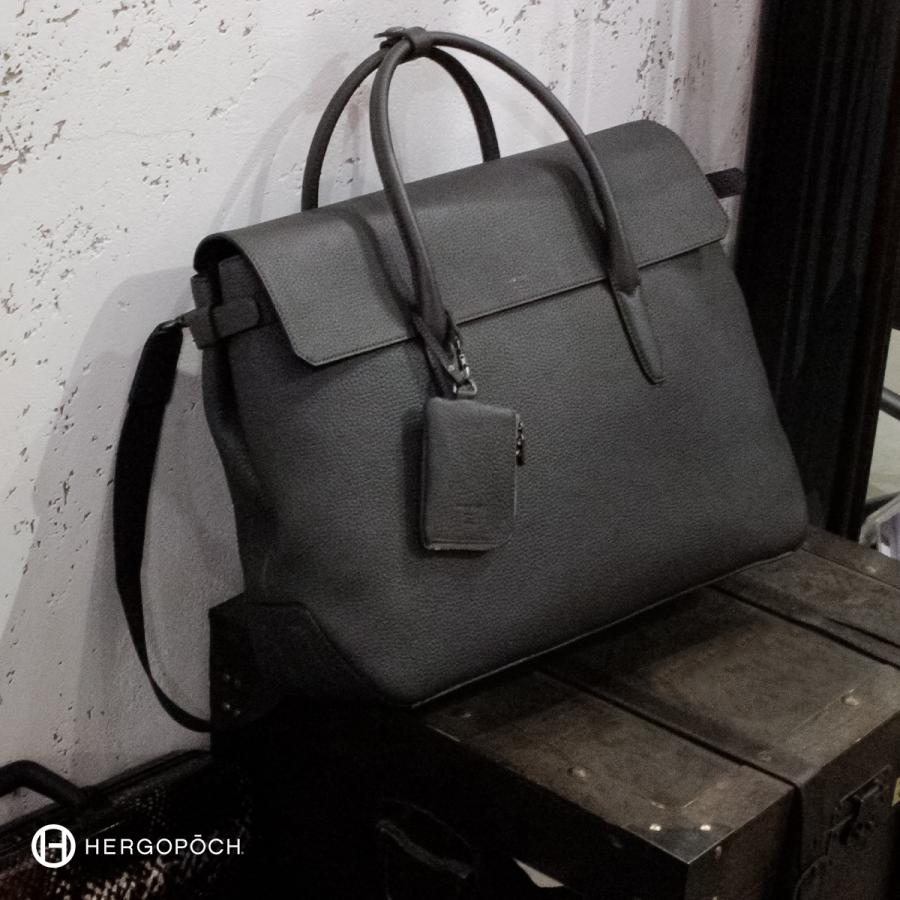 最大50% 12/25限定 エルゴポック ビジネストートバッグ メンズ ブランド 50代 40代 大容量 日本製 肩掛け 大きめ A4 B4 2WAYビジネスバッグ HERGOPOCH HM-FT | HERGOPOCH | 18