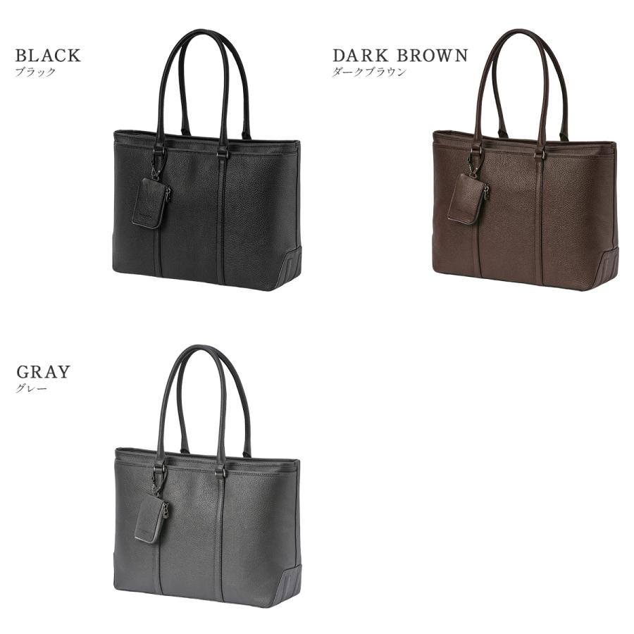 COACH シボ革 トートバッグ ビジネスバッグ 肩掛け メンズ グレー COACH シボ革 トートバッグ ビジネスバッグ 肩掛け メンズ