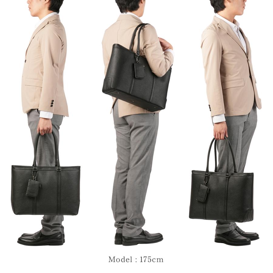 最大50% 12/25限定 エルゴポック ビジネストートバッグ メンズ ブランド レザー 本革 大容量 日本製 通勤 肩掛け 大きめ ファスナー付き A4 B4 HERGOPOCH HM-TT | HERGOPOCH | 07