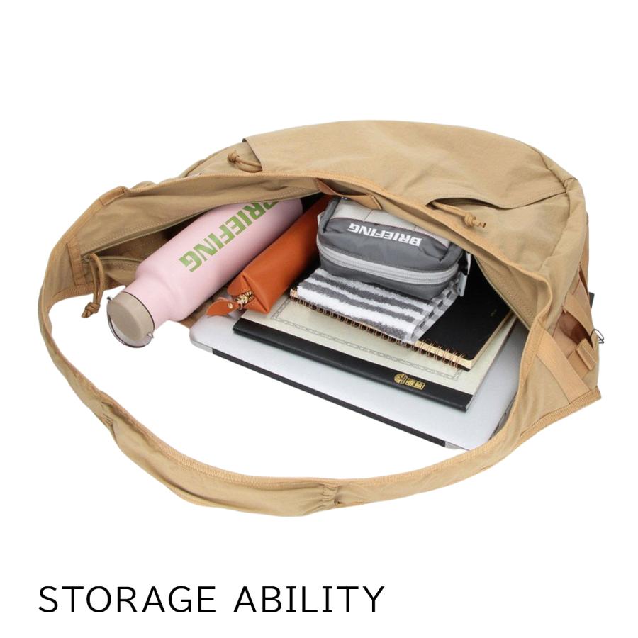 超美品　BRIEFING HOBO BAG WIDE BRIEFING／ブリーフィング】HOBO BAG WIDE（ショルダーバッグ