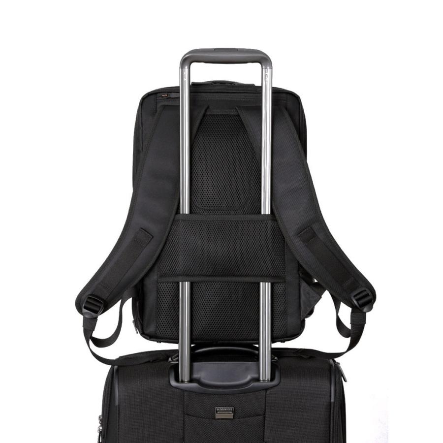 最大51% 3/8限定 サムソナイト ビジネスリュック メンズ ブランド 50代 40代 撥水 黒 通勤 A4 スクエア ボックス型 デボネア5 Samsonite Debonair 5 HS3-09005 | Samsonite | 12