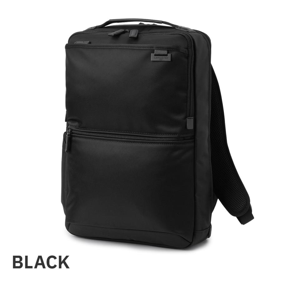 最大51% 3/8限定 サムソナイト ビジネスリュック メンズ ブランド 50代 40代 撥水 黒 通勤 A4 スクエア ボックス型 デボネア5 Samsonite Debonair 5 HS3-09005 | Samsonite | 02