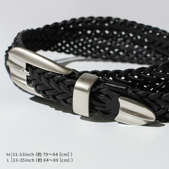 最大42% 9/5限定 SLOW スロウ ベルト メッシュ レザー 本革 日本製 メンズ ブランド カジュアル ハービー herbie mesh belt HS90P | SLOW(ファッション) | 04