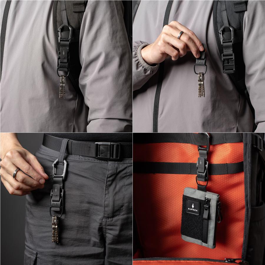 ALPAKA 最大41% 2/25限定 アルパカ ハブ カラビナ キーケース