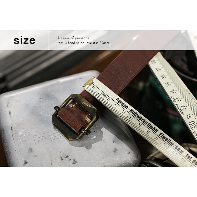 最大51% 1/13限定 ベルト メンズ 幅30mm 穴無し 無段階 本革 日本製 池之端銀革店 ビジネス カジュアル ブランド ik-220b | 池之端銀革店 | 06