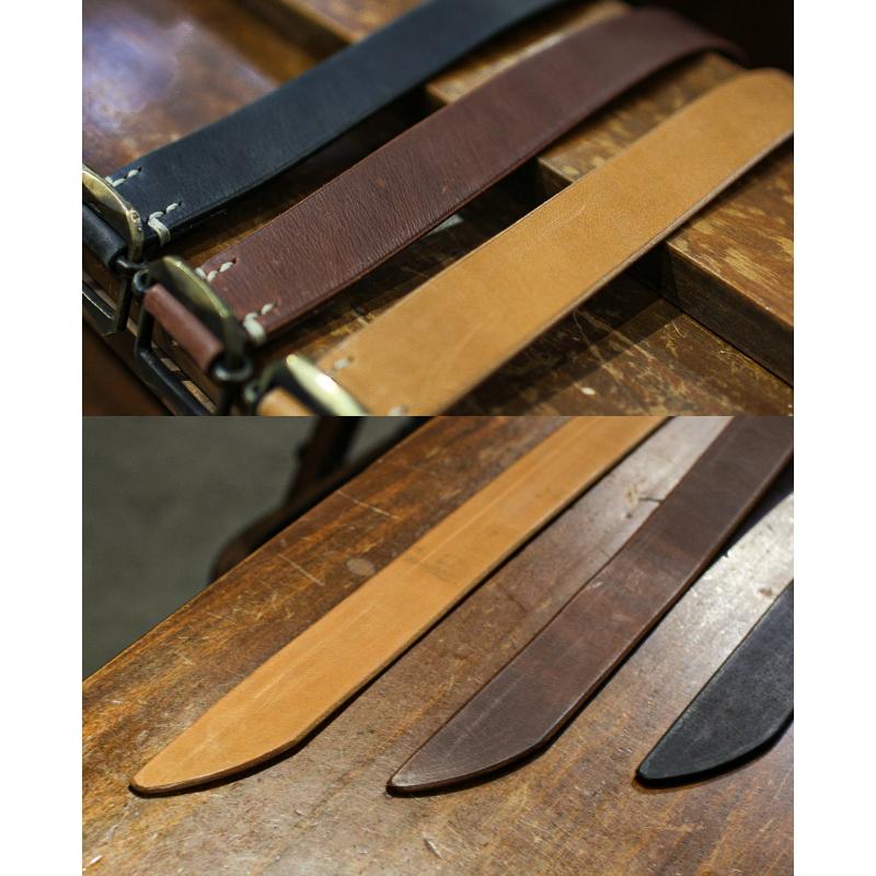 最大51% 1/13限定 ベルト メンズ 幅30mm 穴無し 無段階 本革 日本製 池之端銀革店 ビジネス カジュアル ブランド ik-220b | 池之端銀革店 | 09