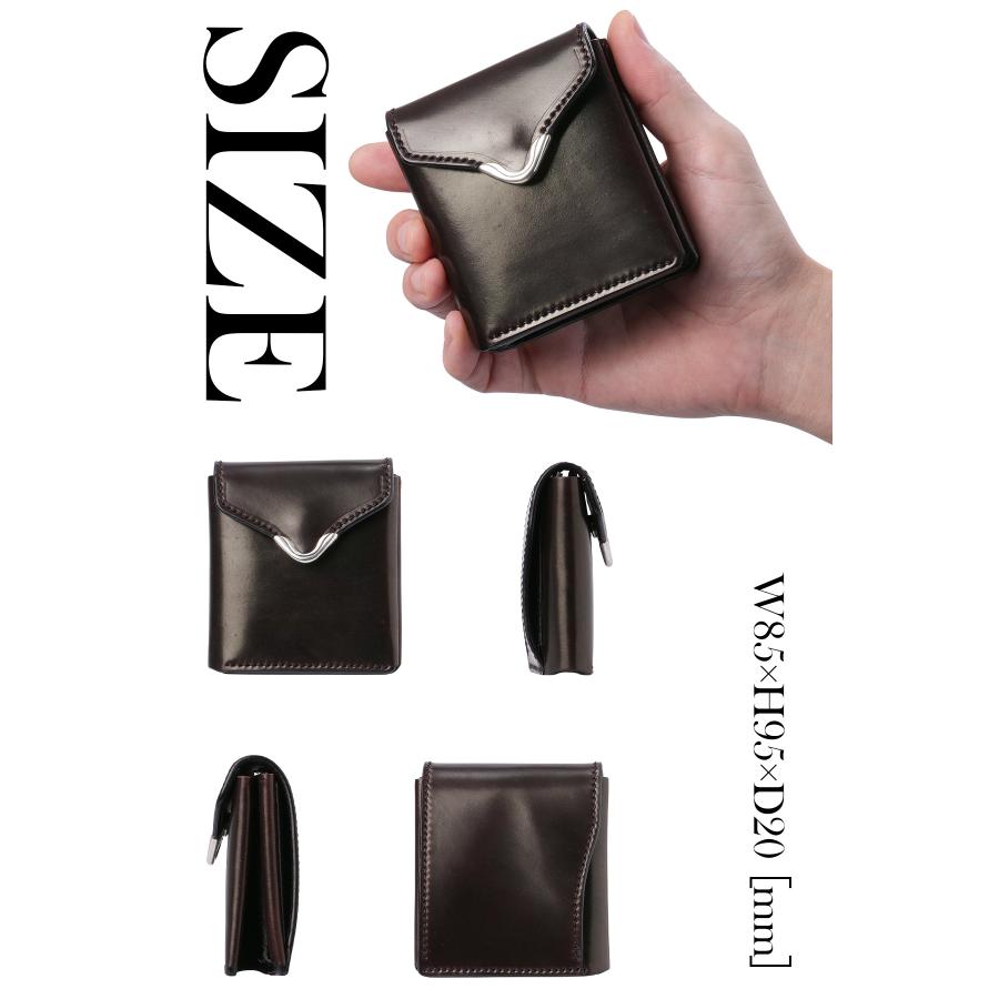 最大50% 9/27限定 クランプ 財布 二つ折り財布 本革 コードバン メンズ Cramp IK-928SP | cramp | 15