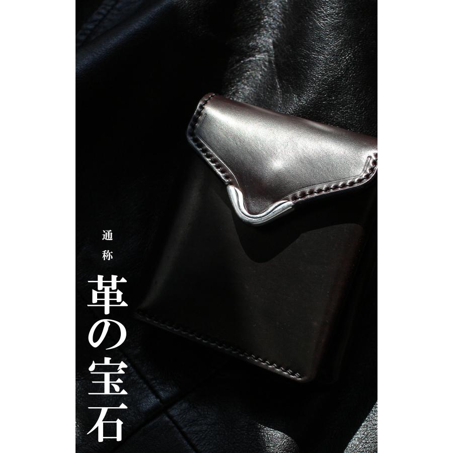 クランプ 財布 二つ折り財布 本革 コードバン メンズ Cramp IK-928SP | cramp | 02