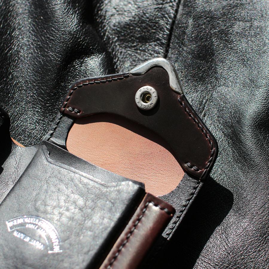 最大50% 1/5限定 クランプ 財布 二つ折り財布 本革 コードバン メンズ Cramp IK-928SP | cramp | 07