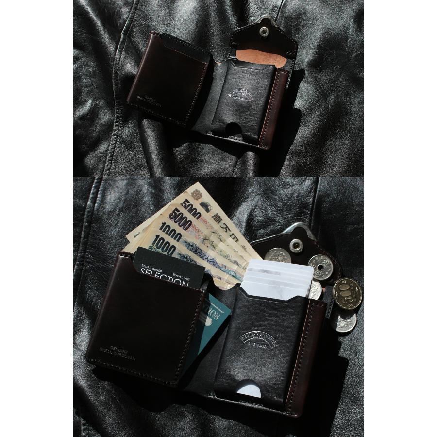 最大50% 1/5限定 クランプ 財布 二つ折り財布 本革 コードバン メンズ Cramp IK-928SP | cramp | 10