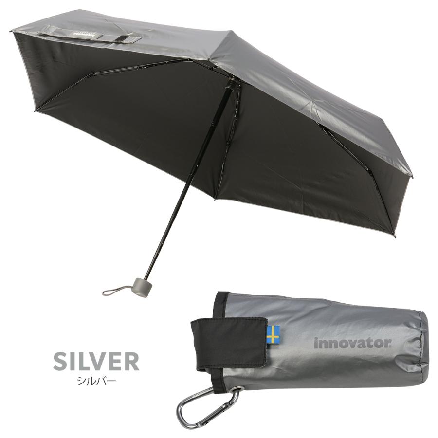 最大44% 3/1まで イノベーター 折りたたみ傘 晴雨兼用 手動開閉 軽量 日傘 遮光 UVカット コンパクト 53cm innovator IN-53M | innovator | 23