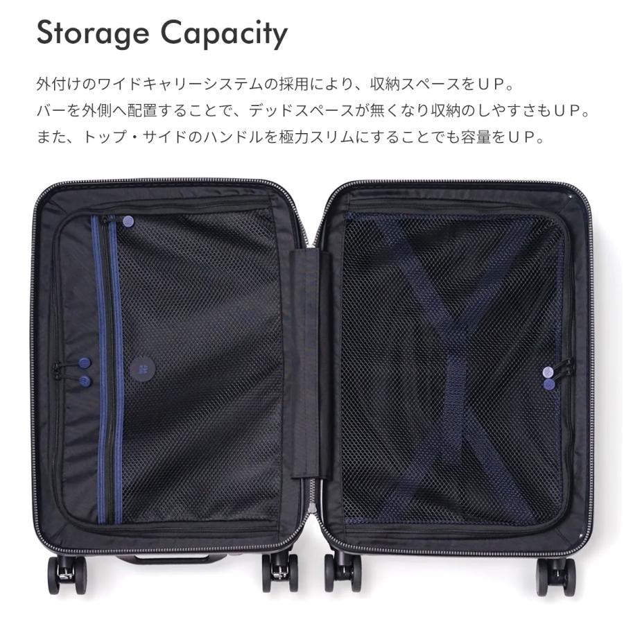 最大53% 8/2まで 2年保証＋特典 イノベーター スーツケース 機内持ち込み Sサイズ SS 38L 軽量 小型 フロントオープン 静音キャスター USB innovator INV111 | innovator | 18