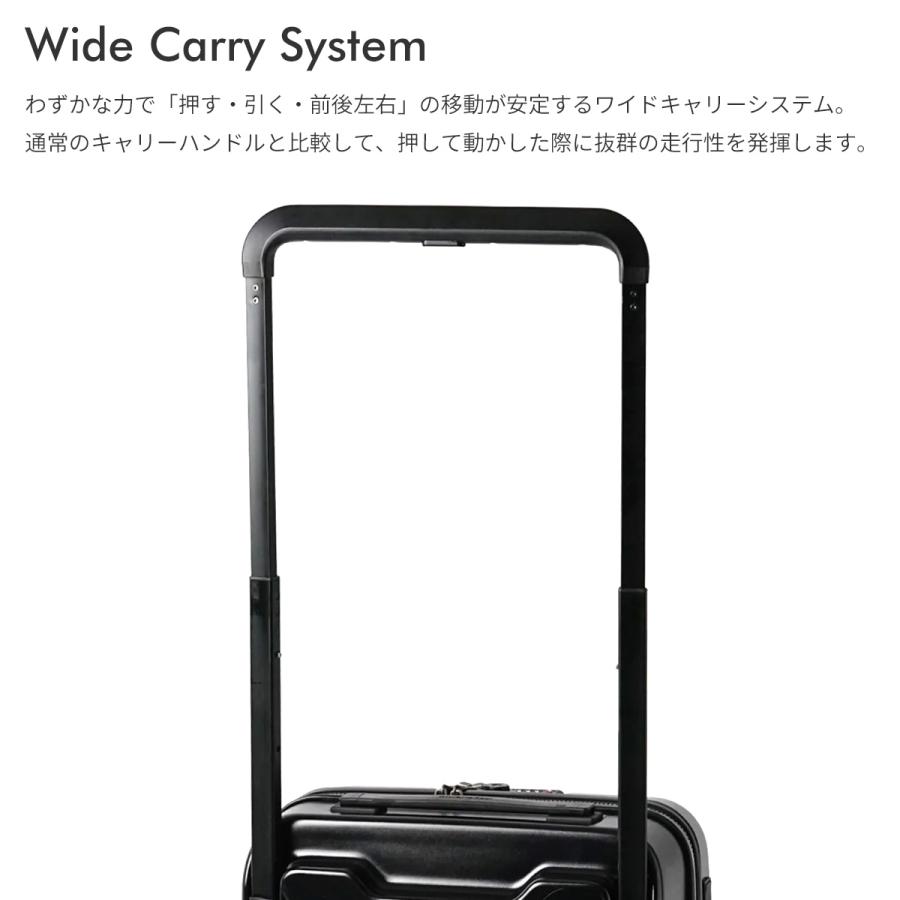 最大51% 2/8限定 2年保証＋特典 イノベーター スーツケース 機内持ち込み Sサイズ SS 38L 軽量 小型 フロントオープン 静音キャスター USB innovator INV111 | innovator | 14