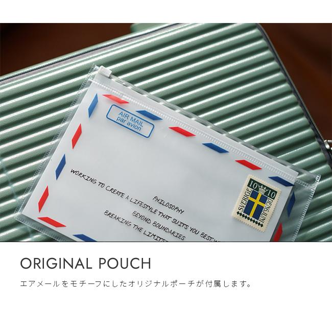 最大53% 3/1まで 2年保証＋特典 イノベーター スーツケース Mサイズ 55L INV155 フロントオープン ストッパー 軽量 中型 くすみカラー innovator sgpr | innovator | 15