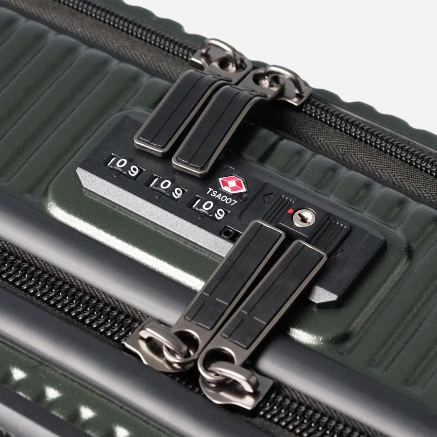 最大50% 12/25限定 2年保証＋特典 イノベーター スーツケース Mサイズ 55L INV155 フロントオープン 静音キャスター ストッパー 軽量 中型 innovator | innovator | 36