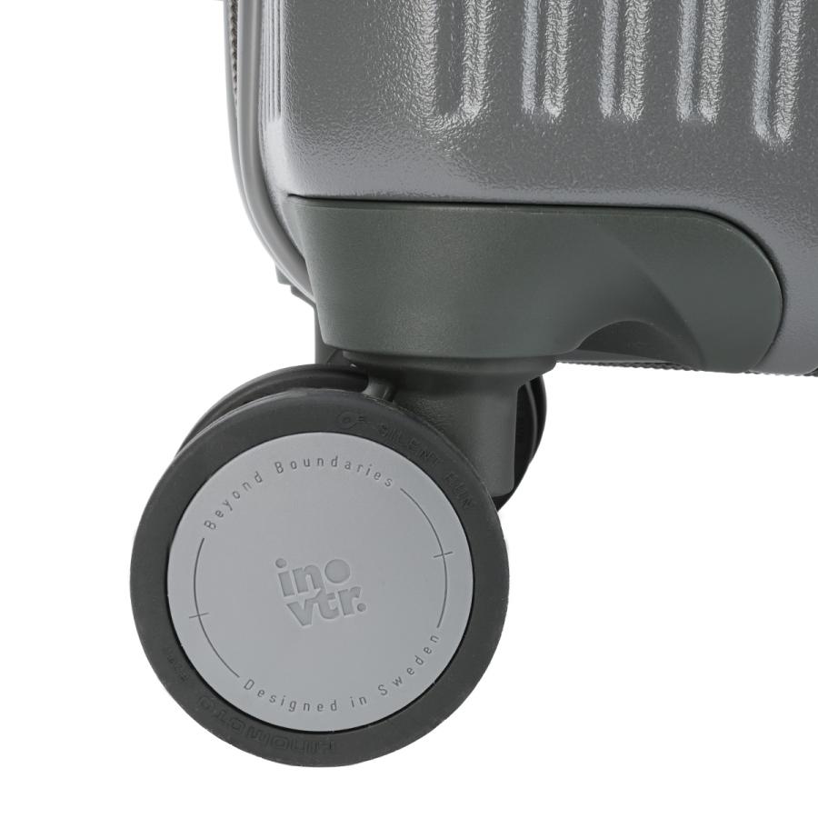 最大53% 3/22まで 限定色 2年保証＋特典 イノベーター スーツケース 機内持ち込み Sサイズ SS 38L 43L 拡張 軽量 ストッパー付き 小さめ 黒 innovator inv43ex | innovator | 31