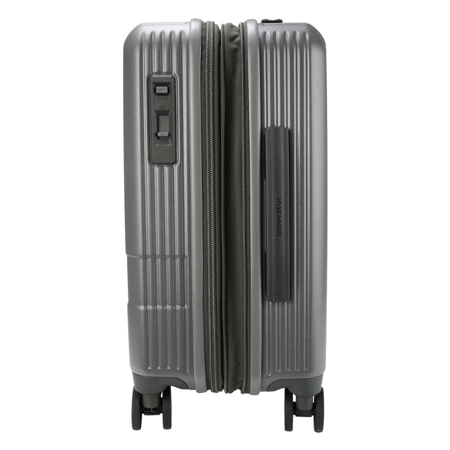 最大53% 3/1まで イノベーター スーツケース 機内持ち込み Sサイズ SS 38L 43L 拡張 軽量 ストッパー付き 小さめ innovator inv43ex | innovator | 23