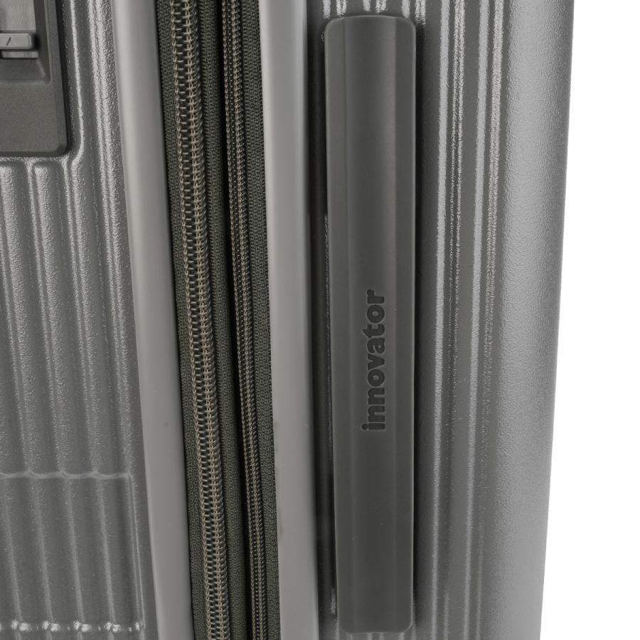 最大53% 3/22まで 限定色 2年保証＋特典 イノベーター スーツケース 機内持ち込み Sサイズ SS 38L 43L 拡張 軽量 ストッパー付き 小さめ 黒 innovator inv43ex | innovator | 28