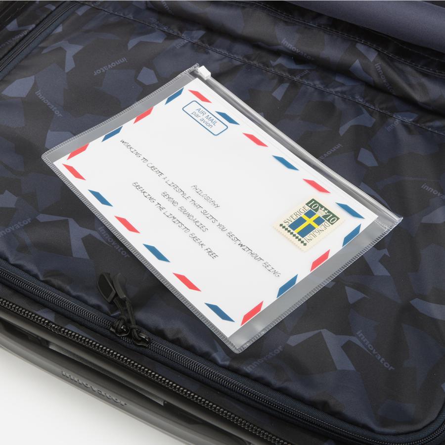 2年保証 限定色 イノベーター スーツケース 機内持ち込み Sサイズ SS 38L INV50 フロントオープン ストッパー 軽量 くすみカラー innovator | innovator | 31