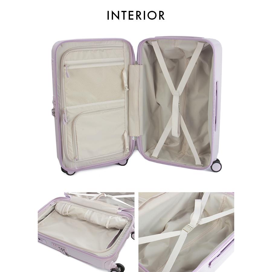 最大51% 12/26限定 2年保証＋特典 イノベーター スーツケース Mサイズ 45L INV550DOR フロントオープン ブックオープン ストッパー 静音 軽量 innovator | innovator | 36