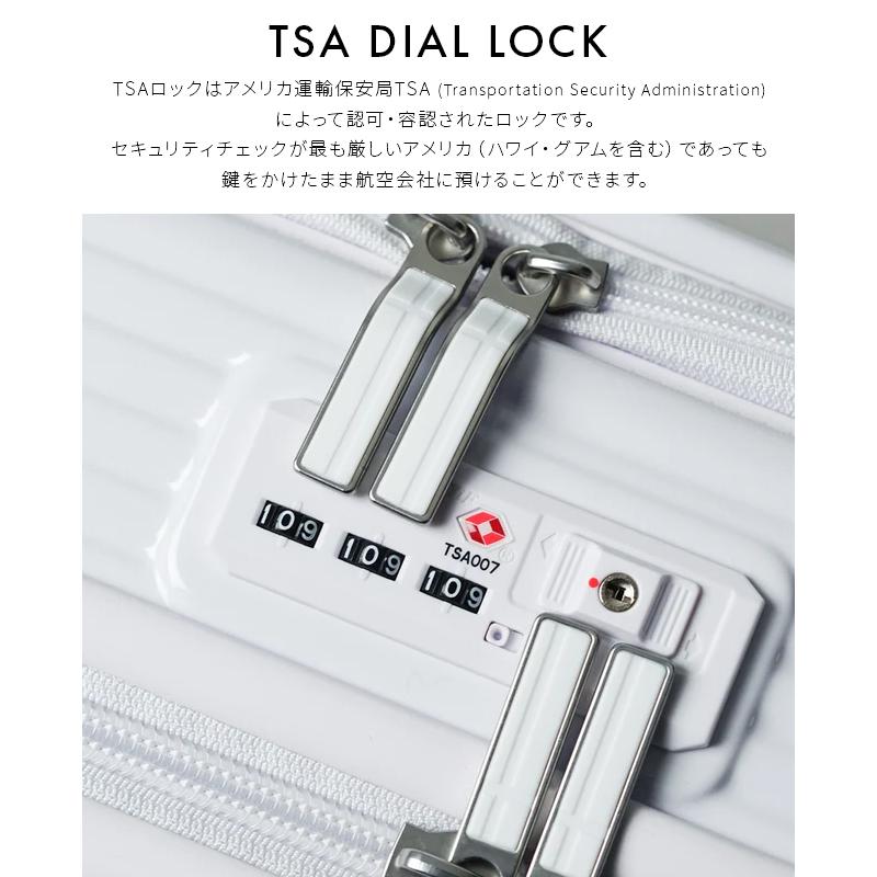 最大51% 12/26限定 2年保証＋特典 イノベーター スーツケース Mサイズ 45L INV550DOR フロントオープン ブックオープン ストッパー 静音 軽量 innovator | innovator | 39