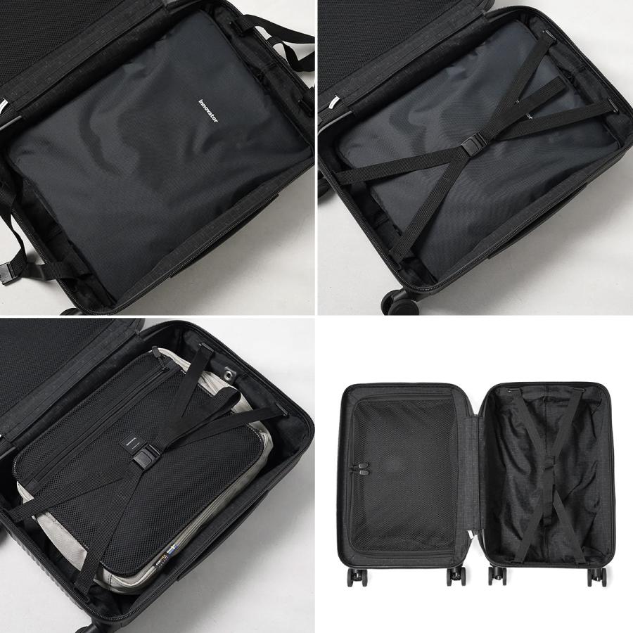 最大50% 12/25限定 2年保証＋特典 イノベーター スーツケース 機内持ち込み Sサイズ SS 38L 軽量 フロントオープン 静音キャスター innovator INV5EVA | innovator | 13